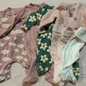 Newborn Girl Clothing Bundle